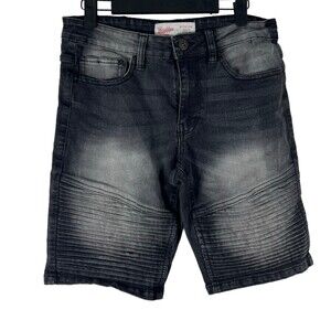 Brooklyn Clothing Wythe Ave Skinny Fit Tapered Leg Jean Shorts Men's Size 30